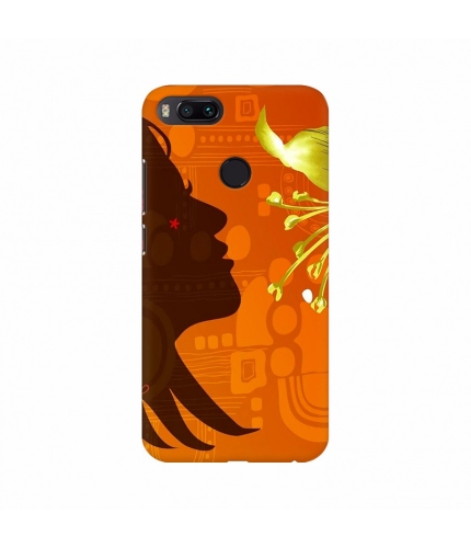 Girl Smell a Beautiful Flower Mobile Case Cover