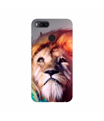 Lion Abstrat Wallpaper Mobile case cover