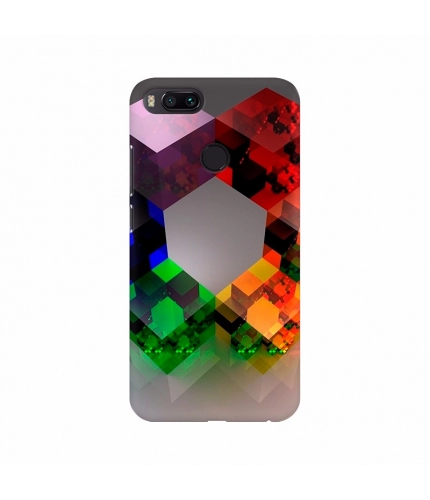 Colorful 3D Diagonal Mobile Case Cover
