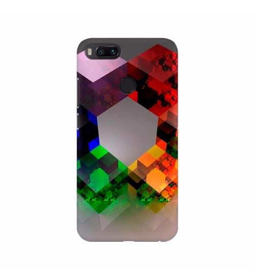 Colorful 3D Diagonal Mobile Case Cover