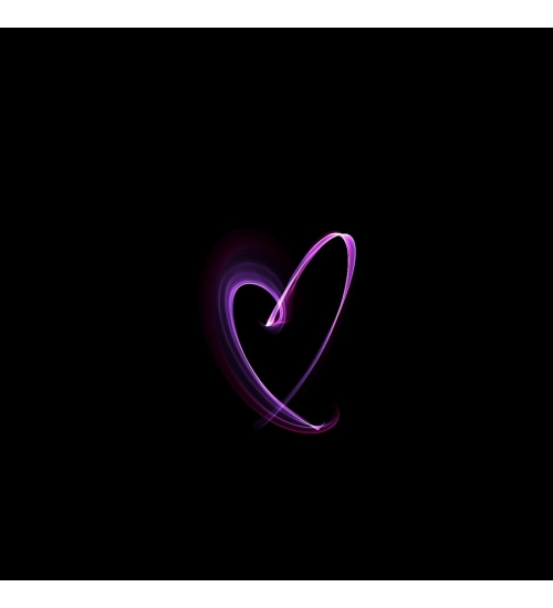 Purple color Heart Symbol Mobile Case Cover