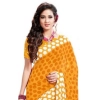 Womens Geogrette Saree with Blouse Digital Printed Saree (Yellow, 6.25 Mtr) Womens Geogrette Saree with Blouse Digital Printed Saree (Yellow, 6.25 Mtr)