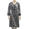 Women's Rayon Kurtis (Black, White, XL) Women's Rayon Kurtis (Black, White, XL)