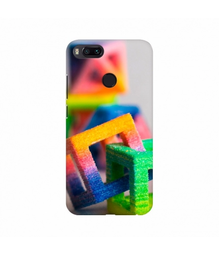 Colorful Set of Cubes Mobile Case Cover