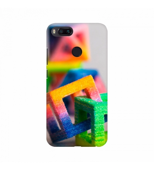 Colorful Set of Cubes Mobile Case Cover
