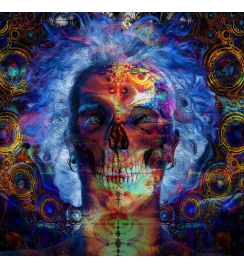 Colorful illution wallpaper Mobile Case Cover