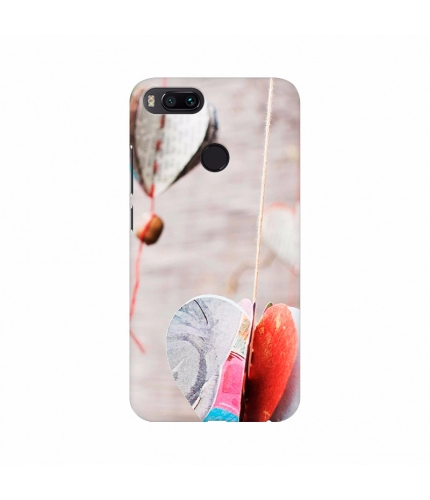Colorful heart pieces Mobile Case Cover