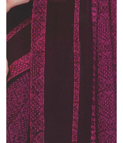 Womens Georgette Digital Printed Saree (Purple, 6.25 Mtr) Womens Georgette Digital Printed Saree (Purple, 6.25 Mtr)