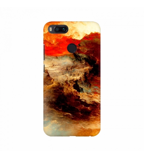 Orange Color Painting illustrator Mobile Case Cover