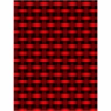 Red 3D mat Poster Mobile Case Cover