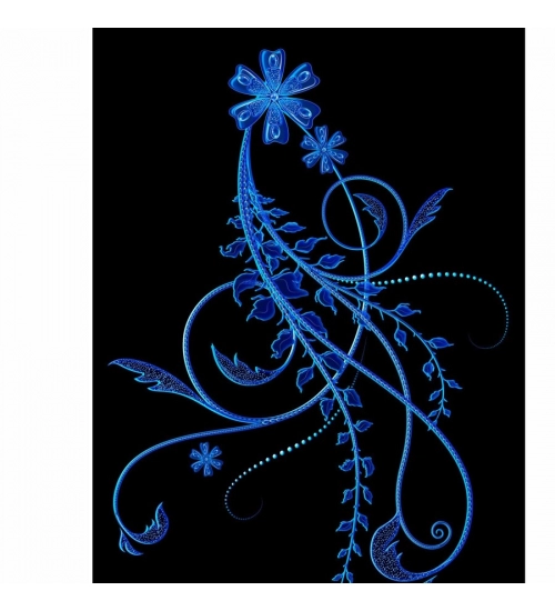 Simple Floral Design Mobile Case Cover