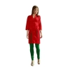 Women's Cotton Kurtis (Red, L) Women's Cotton Kurtis (Red, L)