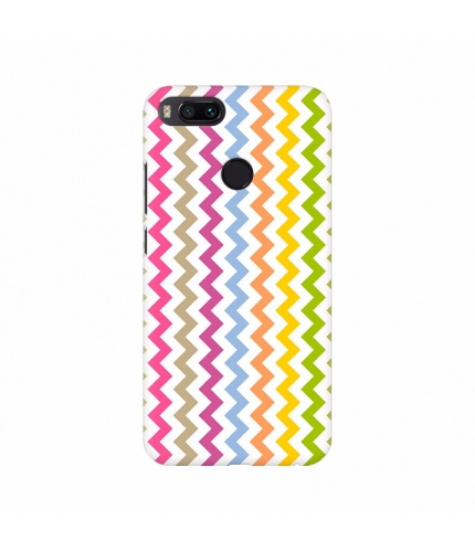 Zig Zag Color Lines Pattern Mobile Case Cover