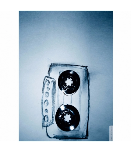 Abstract cassette Photo Mobile Case Cover