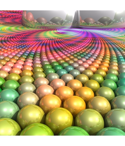 Colorful Balls Painting Effect Mobile Case Cover