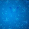 Water Blue Butterfly Mobile Case Cover