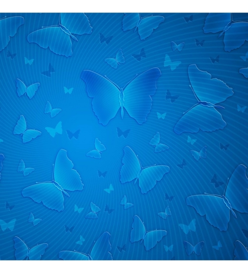 Water Blue Butterfly Mobile Case Cover Water Blue Butterfly Mobile Case Cover