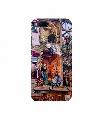 Old Destroyed Building Mobile Case Cover
