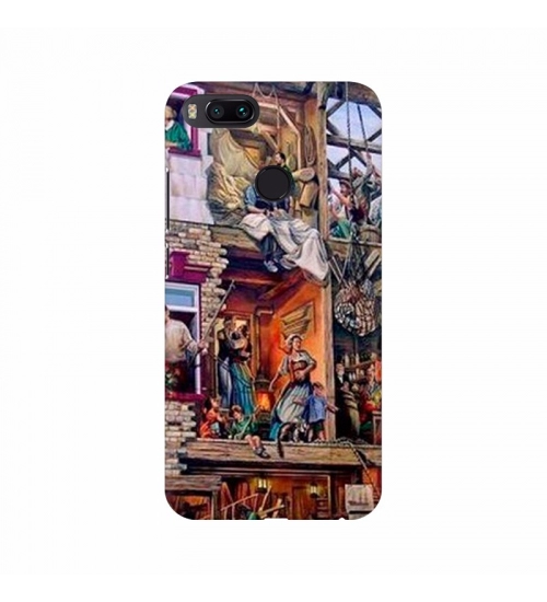 Old Destroyed Building Mobile Case Cover