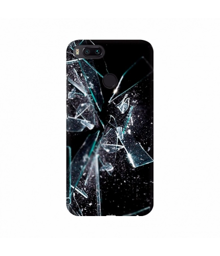 Broken White Glass piece Mobile Case Cover