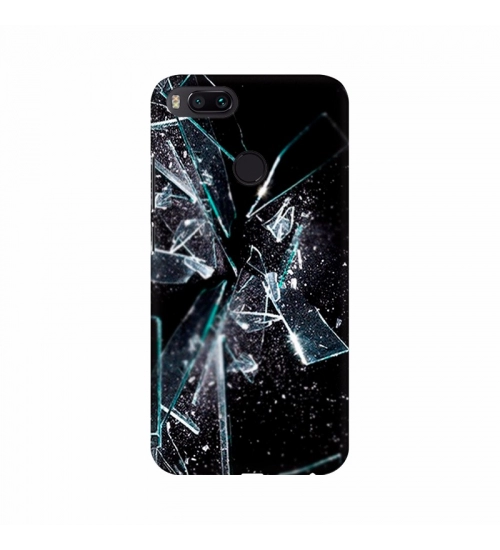 Broken White Glass piece Mobile Case Cover
