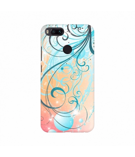 Cool Floral Background Mobile Case Cover