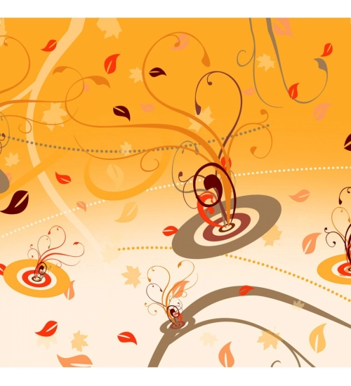 Orange Color beautiful wallpaper Mobile Case Cover