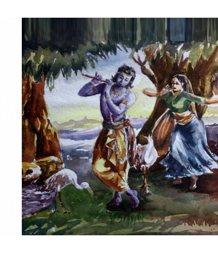 Radha Krishnan Historical Wallpaper Mobile case cover