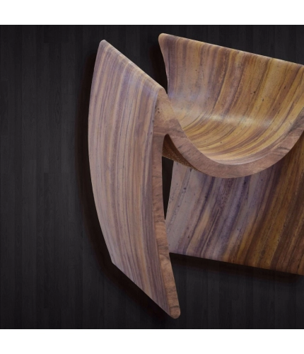 Wooden Curve Chair Mobile Case Cover