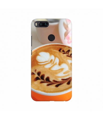 Cup of Coffee with Floral Images Mobile Case Cover