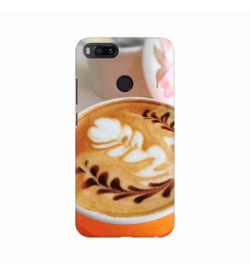 Cup of Coffee with Floral Images Mobile Case Cover
