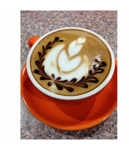 Cup of Coffee with Floral Mobile Case Cover