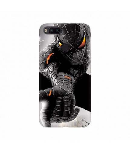 Black Spider Man Mobile Case Cover