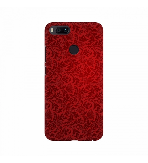 Red Floral wallpaper Mobile Case Cover
