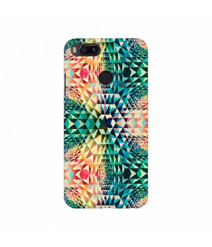 Abstract Colorful Trigangle pattern Mobile Case Cover