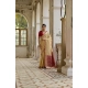 Women's Silk_Blend Ethnic Ikat Pattern Saree With Unstitched Blouse 5.5Mtr (Cream) Women's Silk_Blend Ethnic Ikat Pattern Saree With Unstitched Blouse 5.5Mtr (Cream)