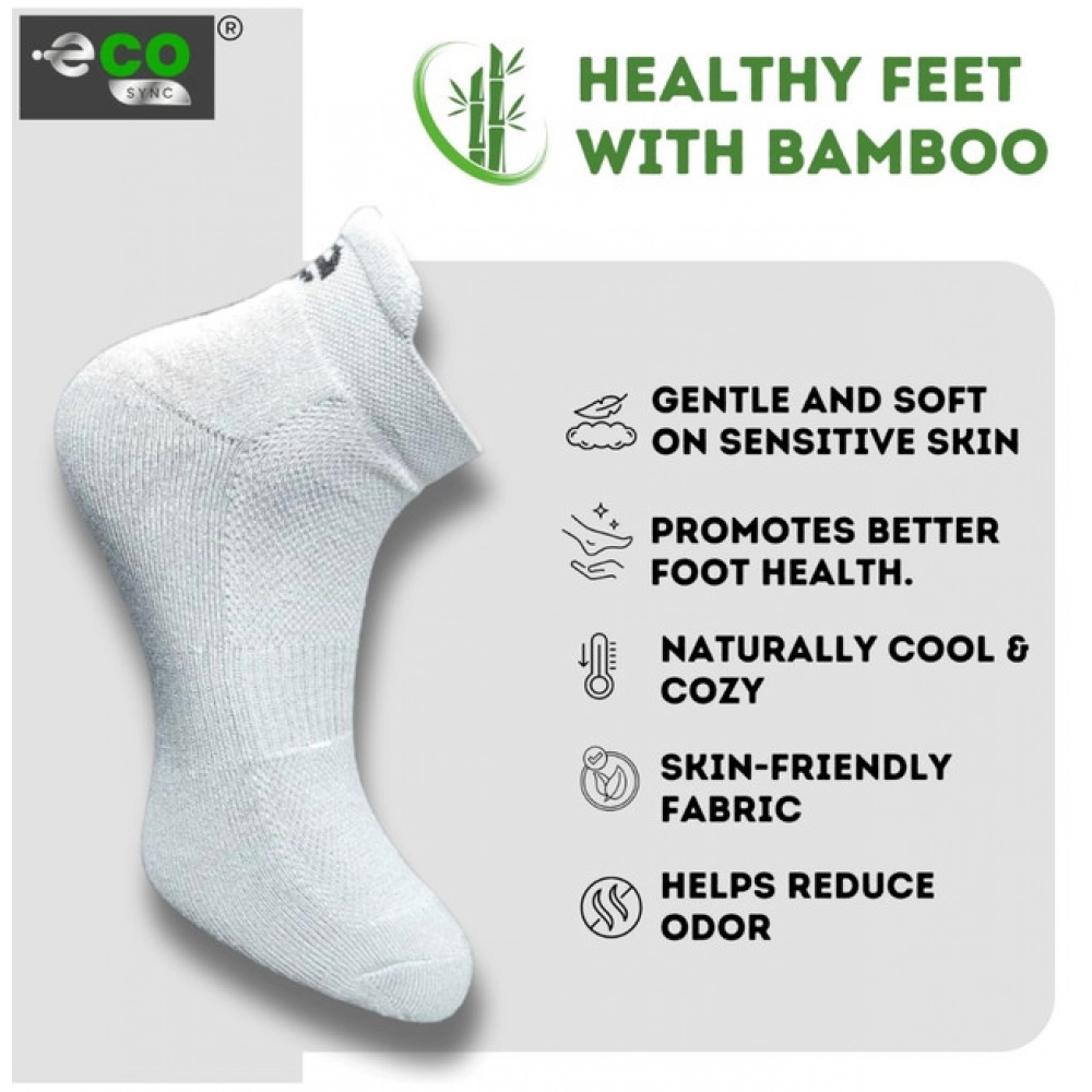 4_Pair Set Unisex Casual Cotton Printed Ankle Length Socks (Multicolor)