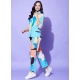 Women's Polyester Colour Blocking 3-4th Sleeve Co-Ord Set (Multicolor) Women's Polyester Colour Blocking 3-4th Sleeve Co-Ord Set (Multicolor)