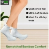 4_Pair Set Unisex Casual Cotton Printed Ankle Length Socks (Multicolor)