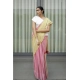 Women's Linen Printed Saree With Unstitched Blouse 5.5Mtr (Yellow) Women's Linen Printed Saree With Unstitched Blouse 5.5Mtr (Yellow)