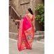 Women's Silk Blend Woven Saree With Unstitched Blouse 5.5 Mtr (Pink) Women's Silk Blend Woven Saree With Unstitched Blouse 5.5 Mtr (Pink)