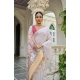 Women's Blended_Cotton Floral Weaving Pattern Saree With Unstitched Blouse 5.5Mtr (Yellow)