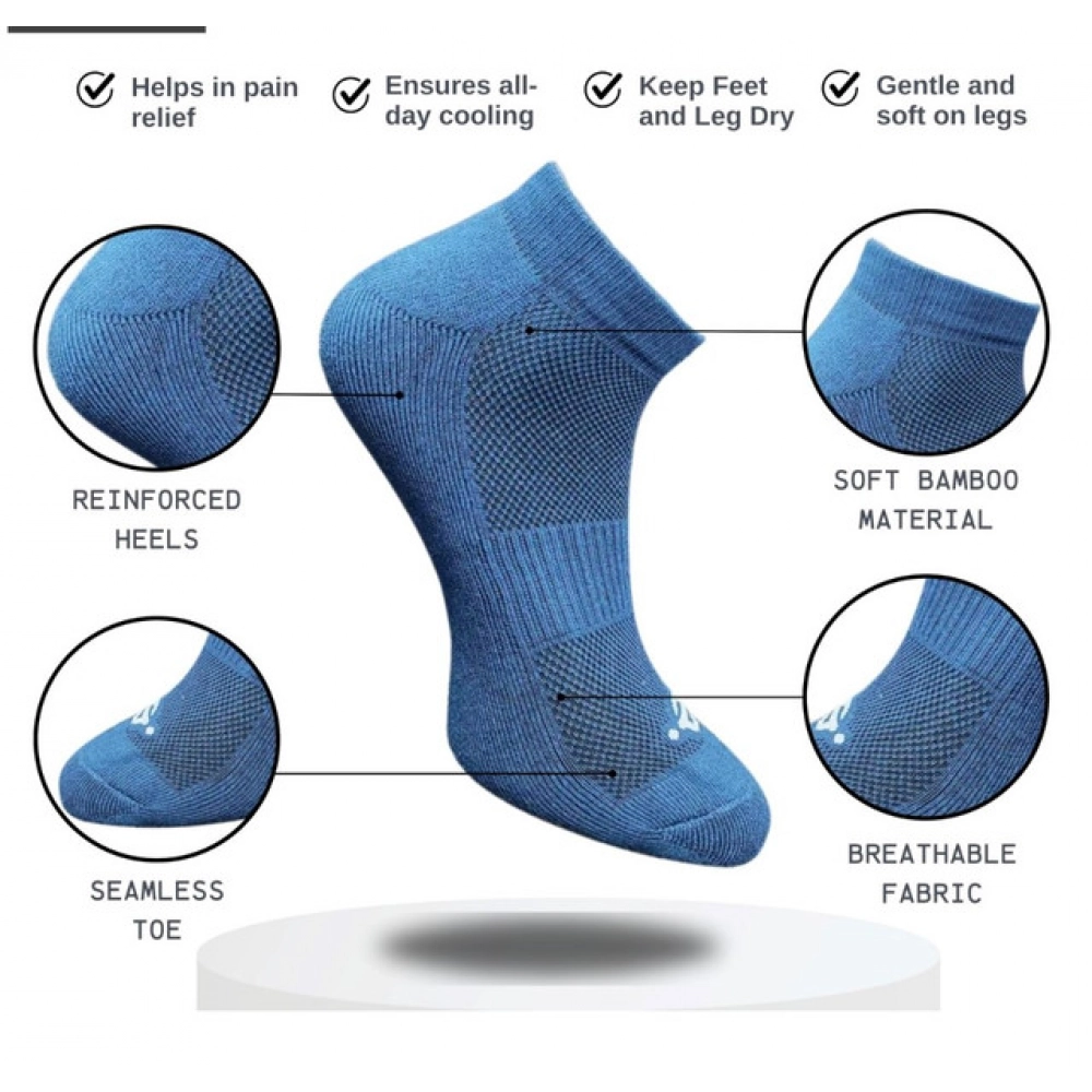3_Pair Set Unisex Casual Cotton Printed Low Cut Socks (Multicolor) 3_Pair Set Unisex Casual Cotton Printed Low Cut Socks (Multicolor)