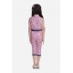 Girl's Cotton Printed Sleeveless Jumpsuit (Pink) Girl's Cotton Printed Sleeveless Jumpsuit (Pink)