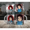 Anime Kamado Tanjiro Ceramic Printed Coffee Mug (White)