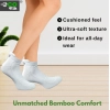 4_Pair Set Unisex Casual Cotton Printed Ankle Length Socks (Multicolor)