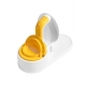 Plastic Solid Dumpling Maker Mold Press (Yellow-White) Plastic Solid Dumpling Maker Mold Press (Yellow-White)
