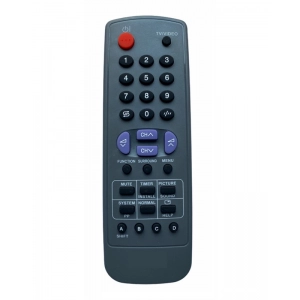 Ecomoye CRT TV Remote No. URC128, Compatible/Replacement for Sharp CRT TV Remote, Grey (Exactly Same Remote will Only Work)