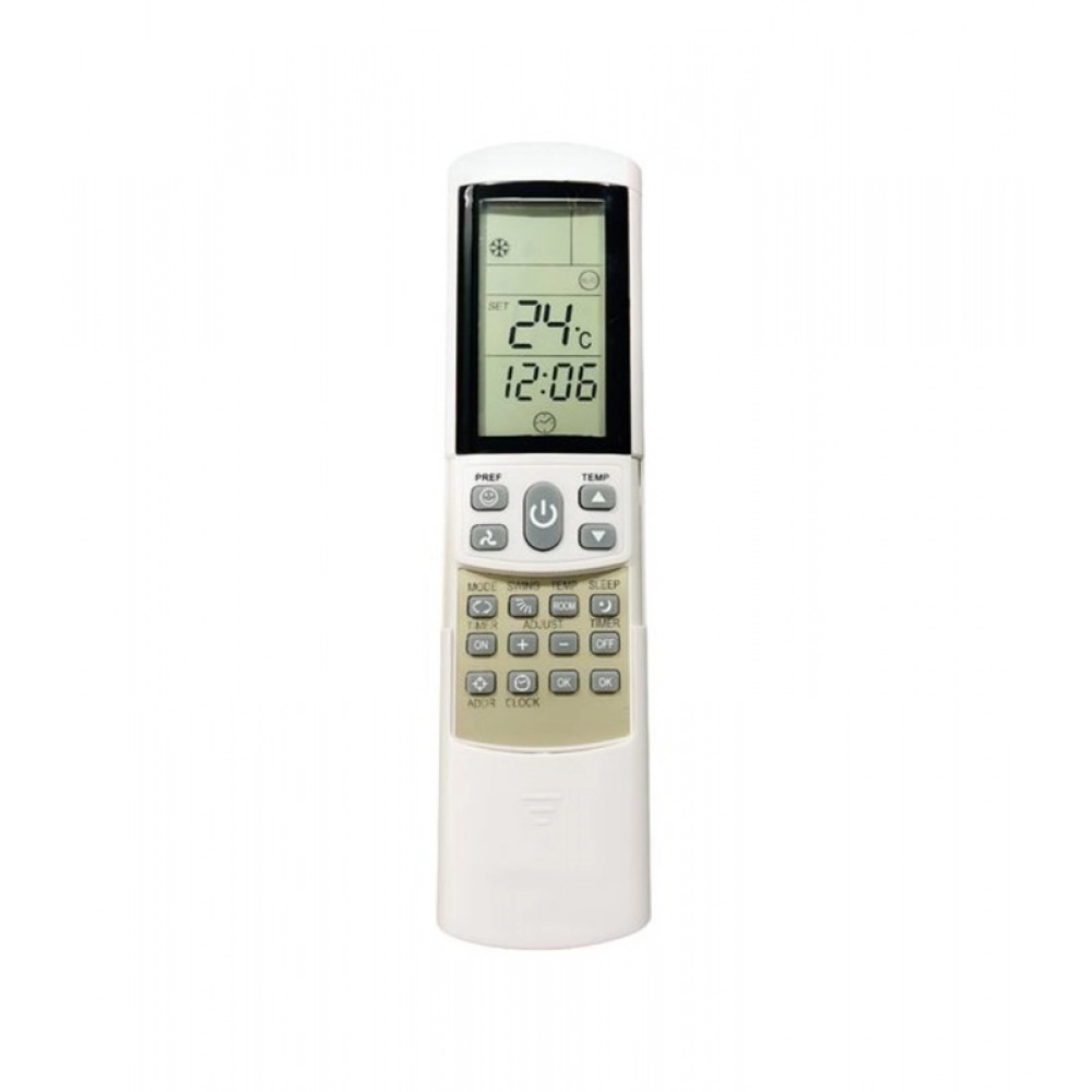 Ecomoye AC Remote No. 198 (No Backlight), Compatible/Replacement for Bluestar AC Remote Control, White (Exactly Same Remote will Only Work)