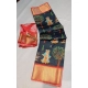 Women's Digital Dolla Silk Printed Saree With Unstitched Blouse 5.5Mtr (Black) Women's Digital Dolla Silk Printed Saree With Unstitched Blouse 5.5Mtr (Black)